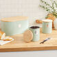 Typhoon Sage Green Steel and Bamboo Coffee Storage Canister image number 1