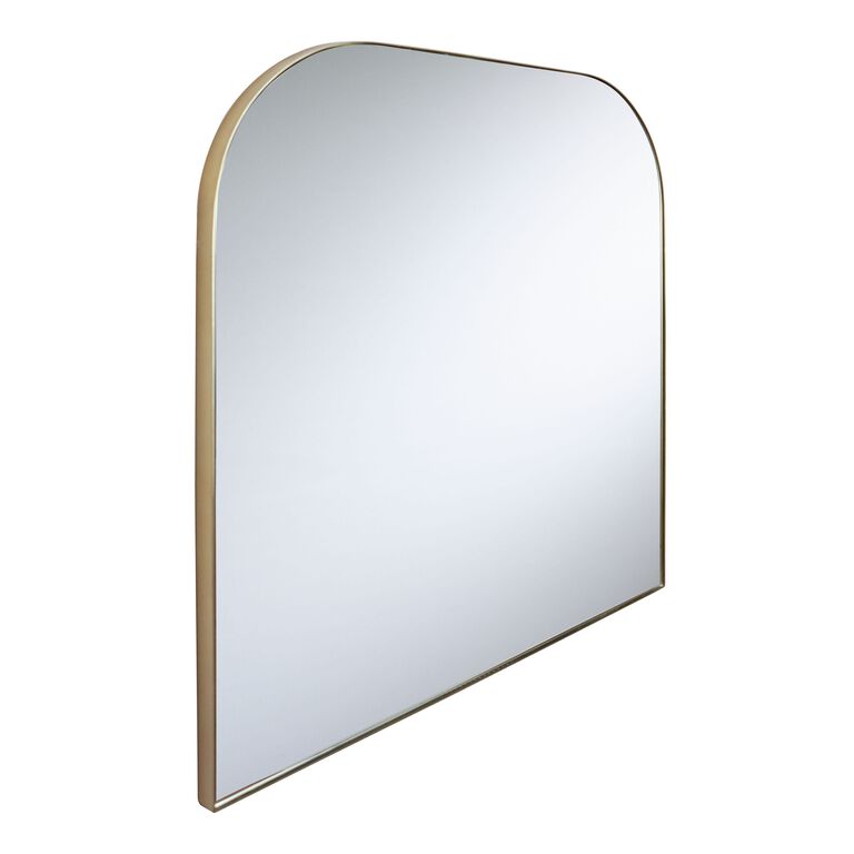 Mira Arched Metal Vanity Wall Mirror image number 2