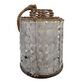 Napali Rattan and Capiz Shell Lantern Style Accent Lamp image number 3
