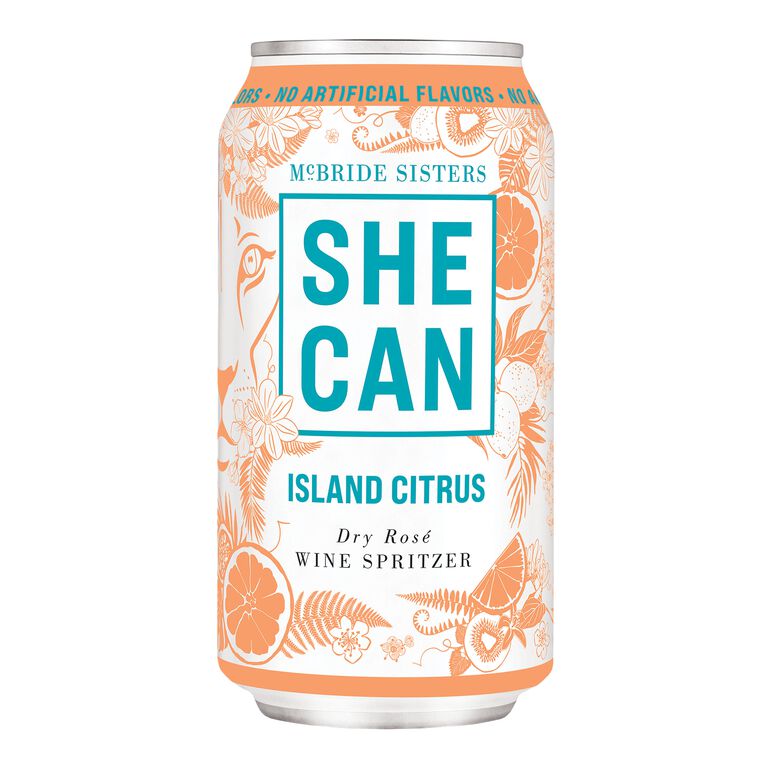 She Can Island Citrus Rose Spritzer 375ml Can image number 1