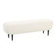 Anders Cream Boucle Upholstered Bench image number 0