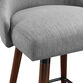 Bellenden Mid Century Upholstered Swivel Counter Stool image number 4