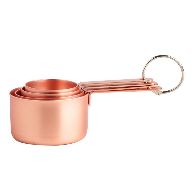 Copper Nesting Measuring Cups image number 1