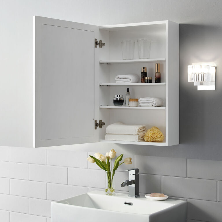 Windport Mirrored Bathroom Vanity Wall Cabinet image number 4