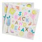 Multicolor Sip Back And Relax Beverage Napkins 20 Count image number 0