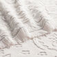 Menlo Gray Sculpted Floral Jacquard Towel Collection image number 3