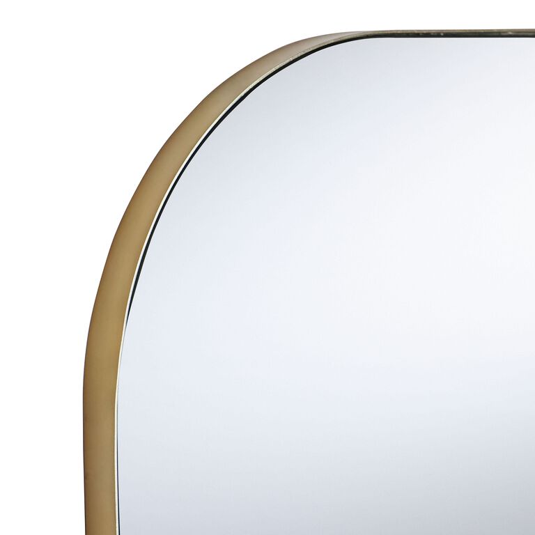 Mira Arched Metal Vanity Wall Mirror image number 3