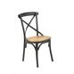 Logan Reclaimed Elm and Black Metal Dining Chair Set of 2 image number 0