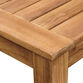 Mendocino Teak Wood 3 Piece Outdoor Dining Set image number 2