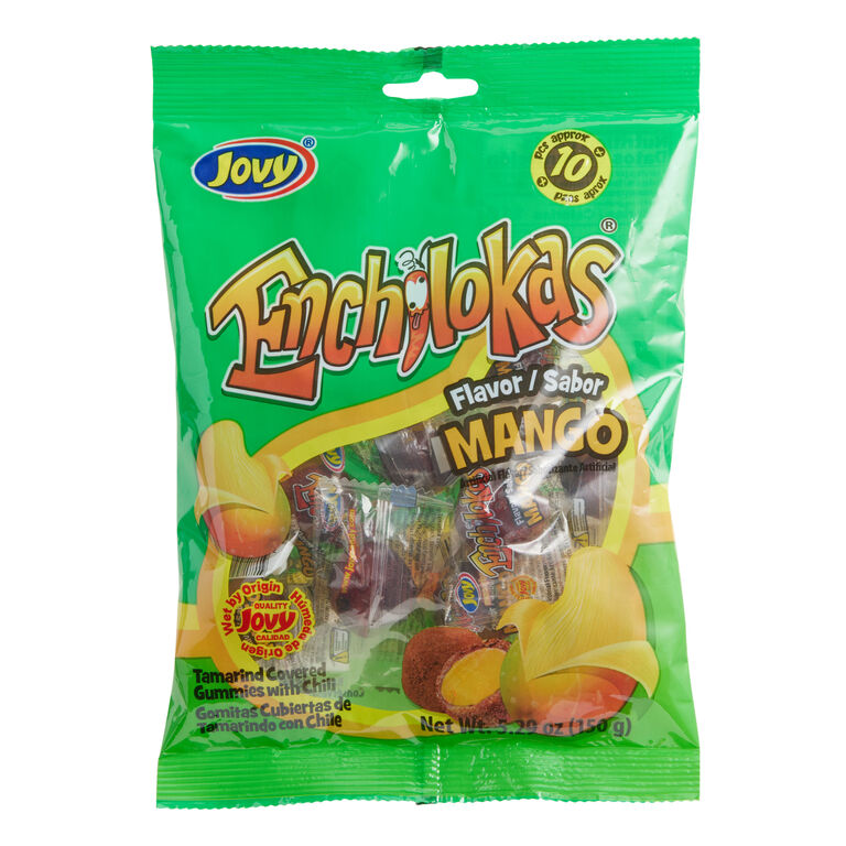 Jovy Enchilokas Mango Tamarind Chewy Candy Set Of 2 image number 1