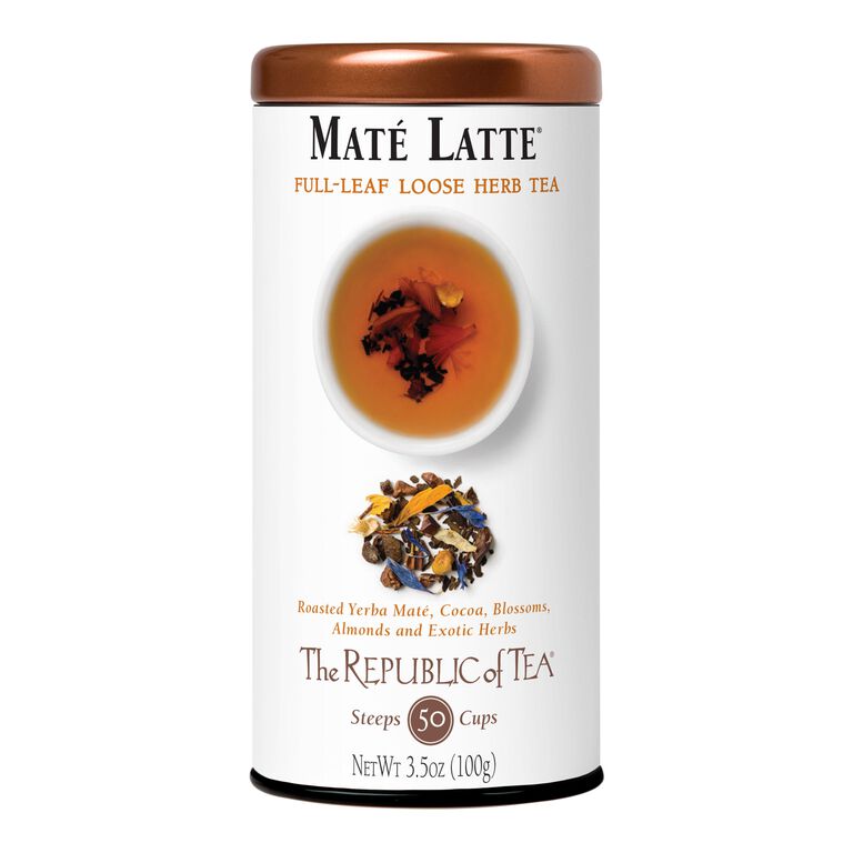 The Republic of Tea Mate Latte Loose Leaf Black Tea image number 1