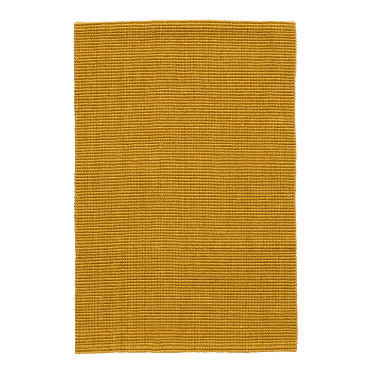 Solid Color Woven Jute Area Rug image number 2