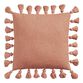 Four Sided Tassel Throw Pillow image number 0