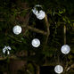 Glow Nylon Solar LED 10 Bulb String Lights image number 1
