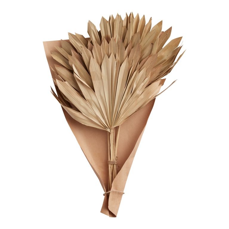 Dried Sun Palm Leaf Bunch image number 1