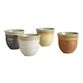 Fuji Rimmed Ceramic Teacup Set Of 4 image number 0