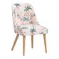Kian Print Upholstered Dining Chair image number 0