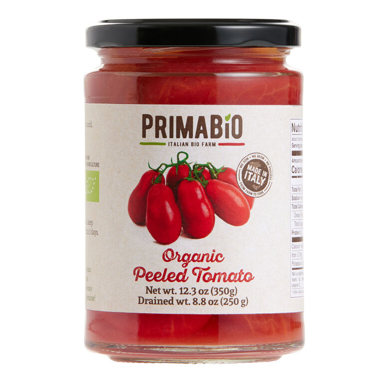 Prima Bio Organic Whole Peeled Tomatoes image number 1