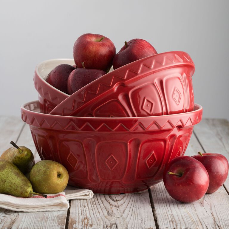 Mason Cash Red Color Mix Mixing Bowl image number 6