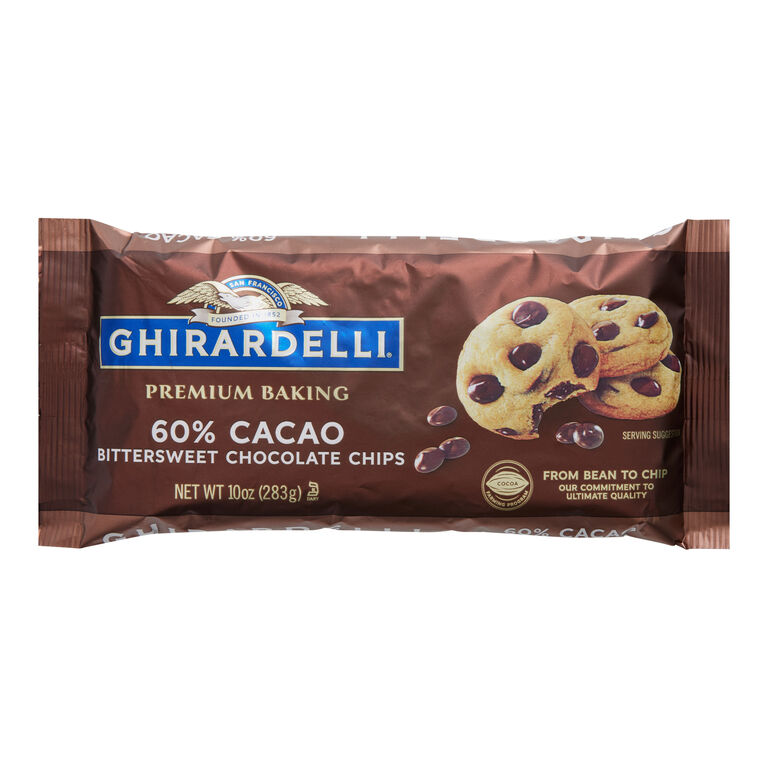 Ghirardelli 60% Cacao Bittersweet Chocolate Chips 10 Oz image number 1