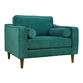 Rawson Tufted Track Arm Upholstered Chair image number 0