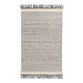 Brooklyn Two Tone Stripe Woven Wool and Cotton Area Rug image number 0