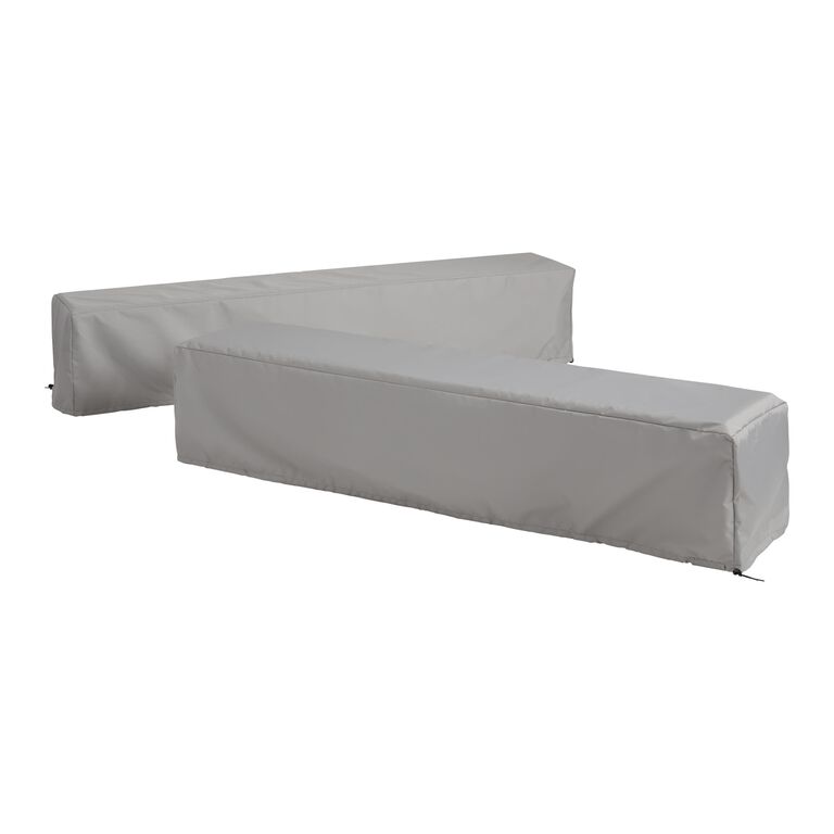 Universal Outdoor Dining Bench Cover image number 1