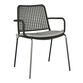 Fresia Steel And Rope Outdoor Stacking Dining Chair Set Of 4 image number 0