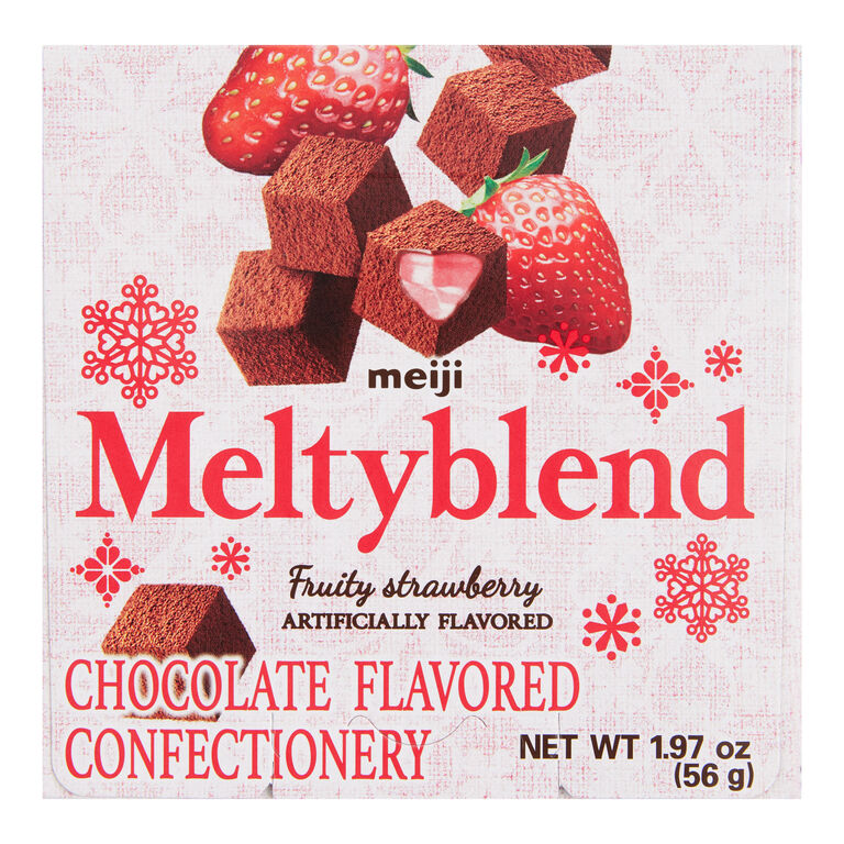 Meiji Meltyblend Strawberry and Chocolate Confectionery image number 1