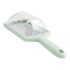 Stainless Steel Handheld Grater with Storage Container