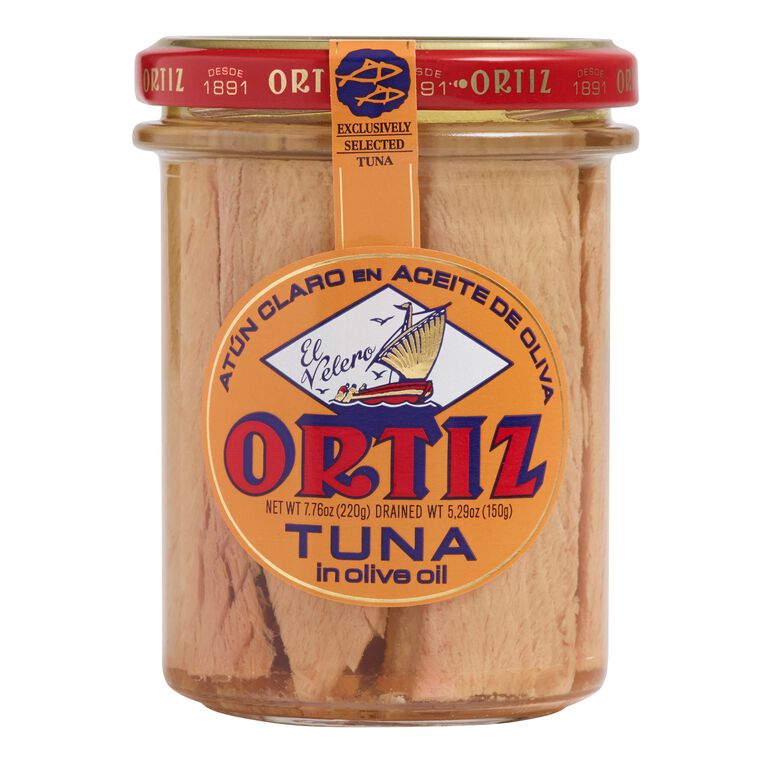 Ortiz Yellowfin Tuna in Olive Oil Jar image number 1