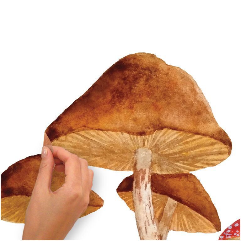 Giant Mushroom Peel and Stick Wall Decals 13 Piece image number 4