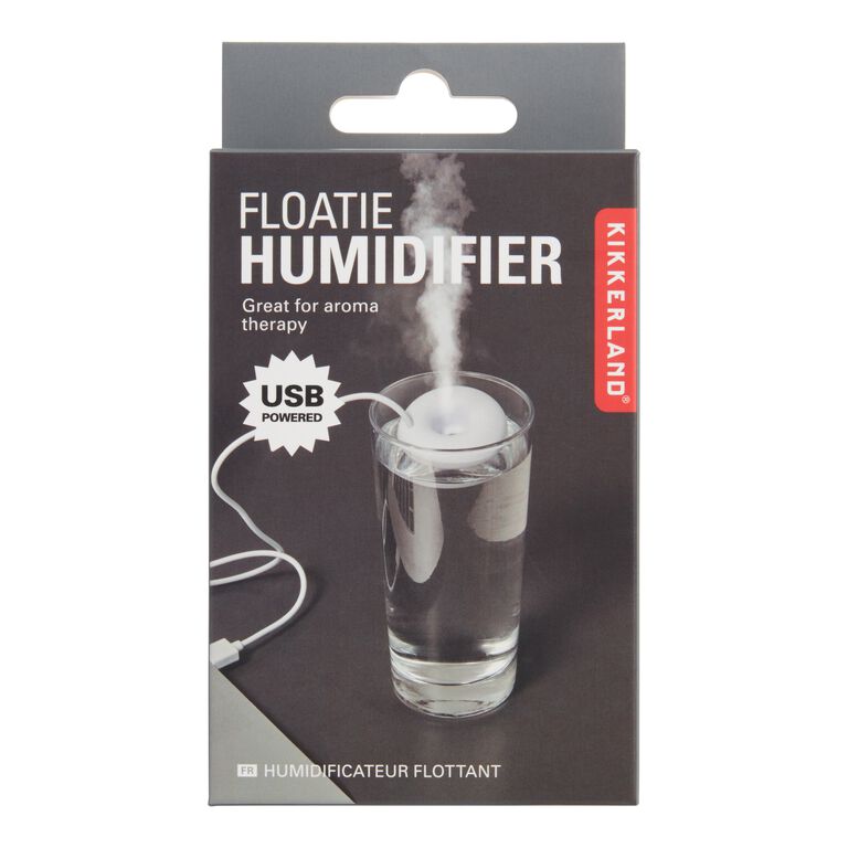 Kikkerland White Floatie Humidifier image number 1