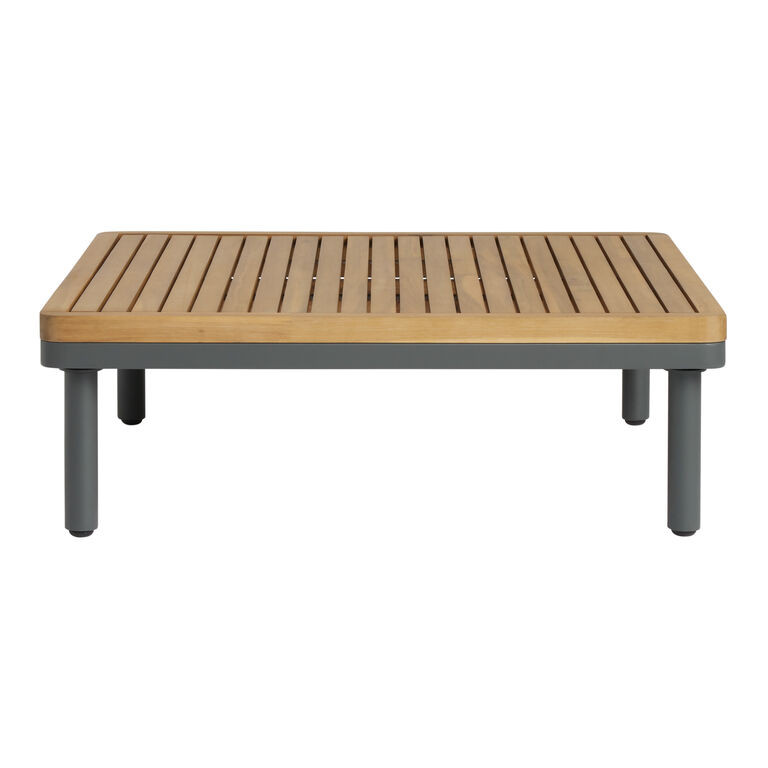 Andorra Square Modular Outdoor Coffee Table image number 3