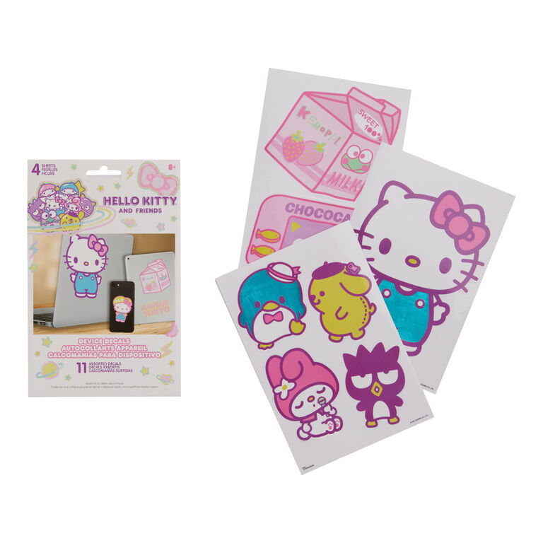 Hello Kitty And Friends Device Decals 11 Count image number 1