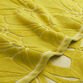 Gable Chartreuse Green Sculpted Leaf Hand Towel image number 3