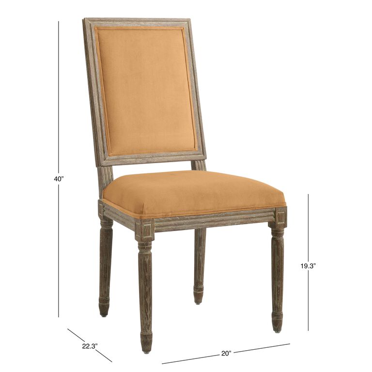 Paige Square Back Upholstered Dining Chair Set Of 2 image number 5