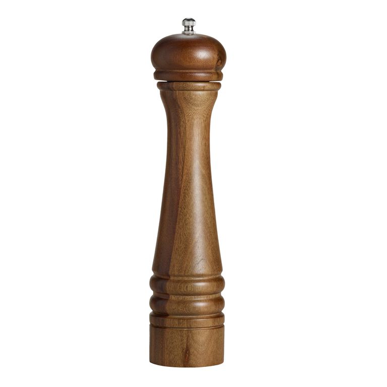 Acacia Wood Pepper Mill image number 1