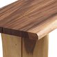 Sansur Rustic Pecan Live Edge Wood Console Table image number 4
