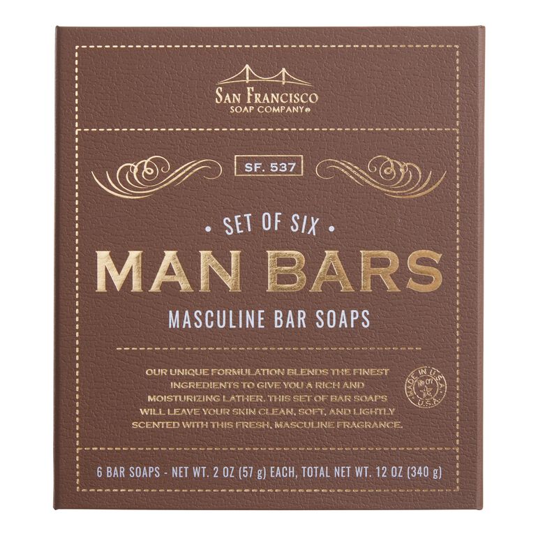 SF Soap Co. Man Bar Soap Collection image number 2