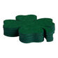 Green Felt Four Leaf Clover Coasters 4 Pack image number 1