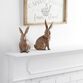 Etched Floral Standing Bunny Decor image number 2
