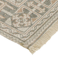 Emre Blush and Ivory Traditional Style Floor Runner