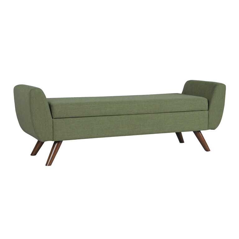 Carnaby Upholstered Storage Bench image number 1