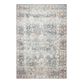 Zoe Gray Floral Distressed Persian Style Area Rug image number 0