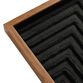 Black Rice Paper Geo Maze Shadow Box Wall Art image number 2