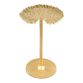 Garfield Gold Metal Lily Leaf Side Table image number 2