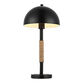 Abbey Metal Dome And Marble Base Table Lamp image number 0