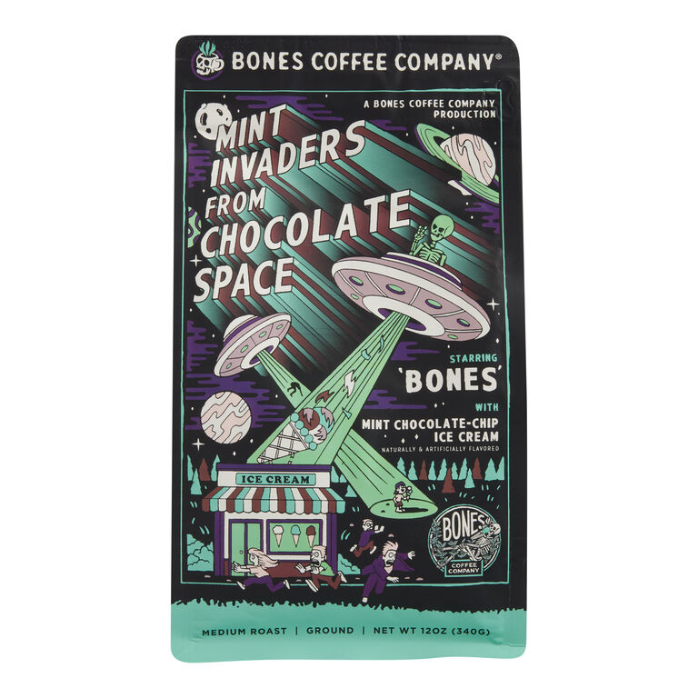 Bones Mint Invaders From Chocolate Space Ground Coffee image number 1