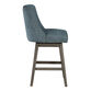 Maryon Upholstered Swivel Counter Stool image number 2